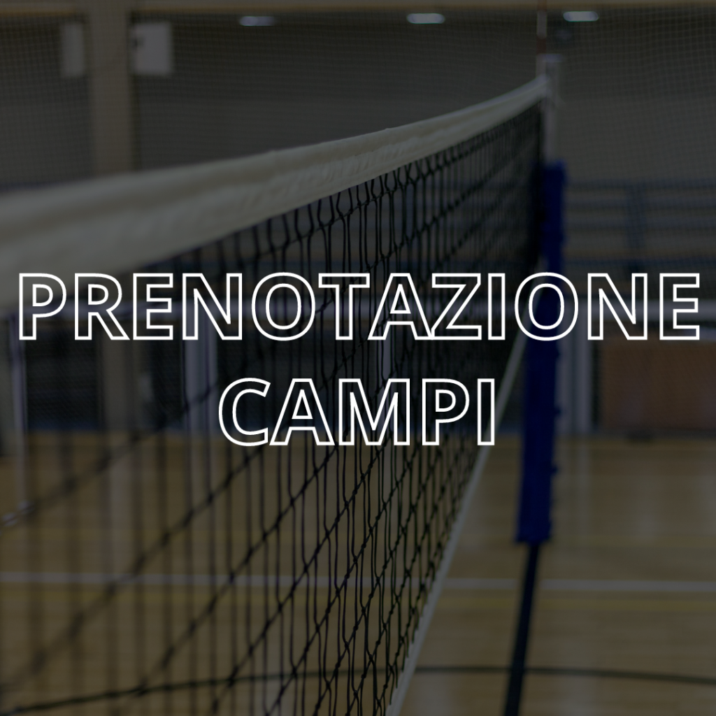 prenotazione campi